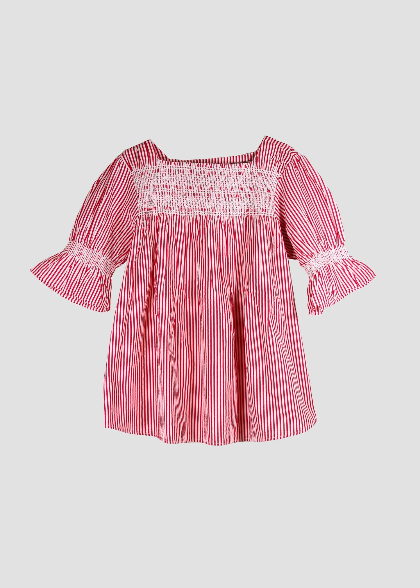 Diana Shirt - Red Stripes - IGI AMA