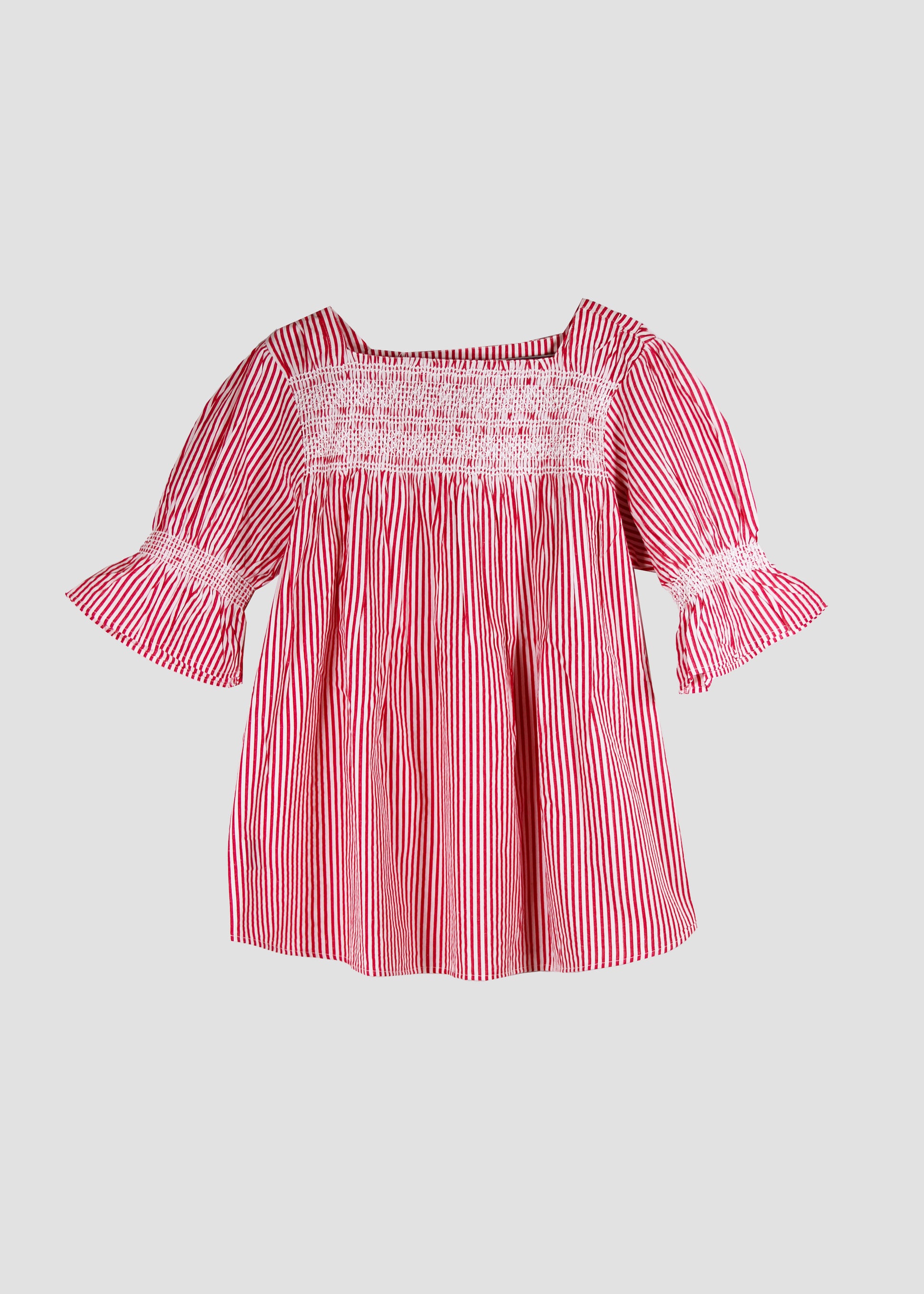 Diana Shirt - Red Stripes - IGI AMA