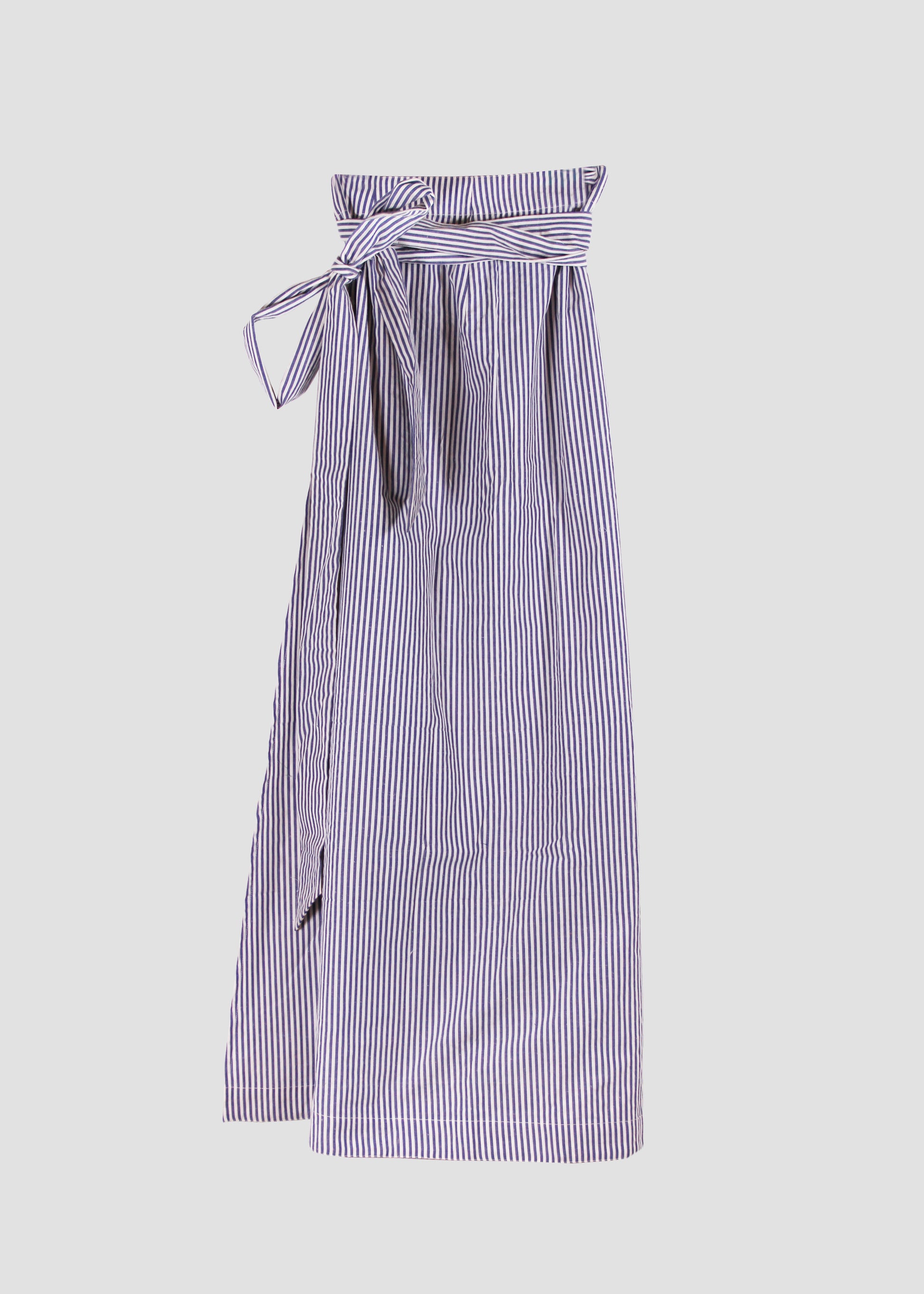 Pareo donna Island Pareo blue stripes in 100% cotone con fantasia a righe blu e chiusura a portafoglio, stile boho chic estivo e leggero, taglia unica.